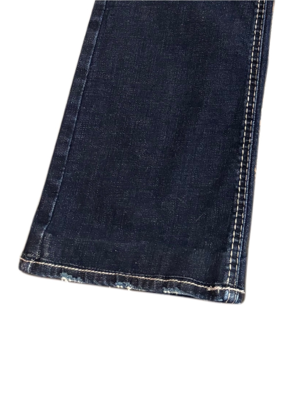 Women’s Silver Elyse Slim Dark Blue Bootcut Jeans - Picture 6 of 8